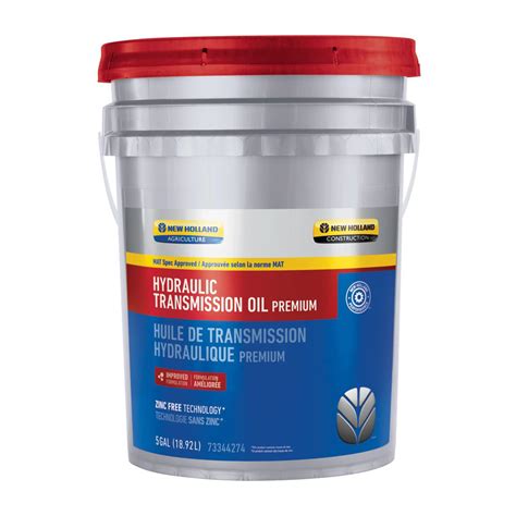 new holland hydraulic fluid specifications